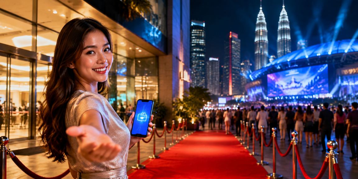 Pemain di Kuala Lumpur membuat deposit MYR untuk program VIP magnum88 melalui telefon bimbit