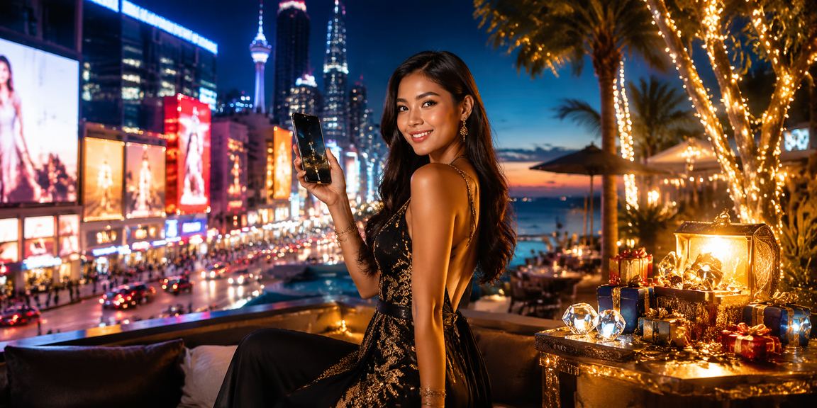 Players in Kuala Lumpur comfortably accessing the magnum88 mobile casino platform