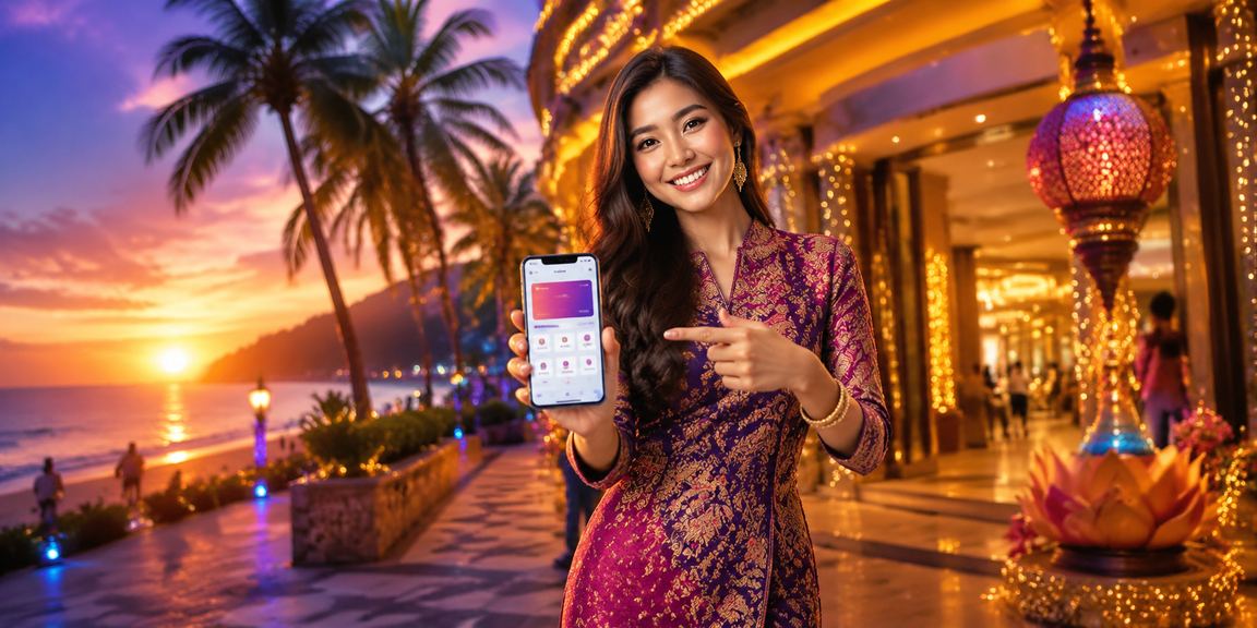 A player in Penang enjoying online slot games through the magnum88 app